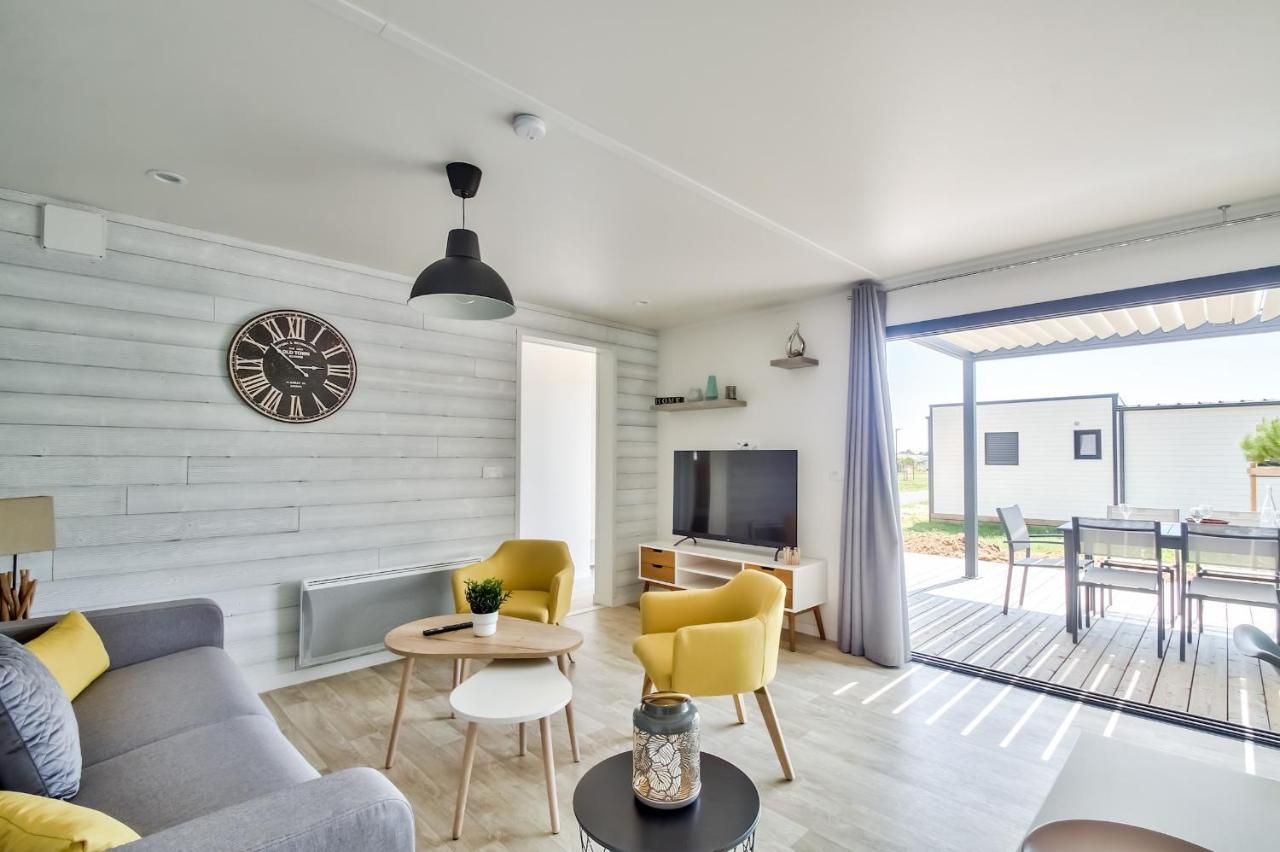 Chalet Pour 8 Dans Residence Avec Piscine Chauffee Bretignolles-sur-Mer Exterior photo