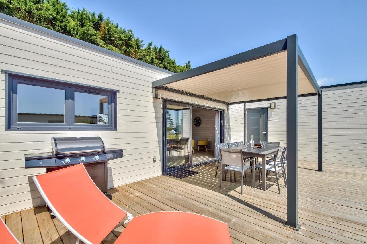 Chalet Pour 8 Dans Residence Avec Piscine Chauffee Bretignolles-sur-Mer Exterior photo